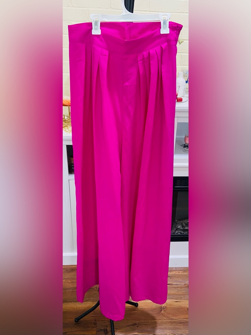 Flying Tomato Wide-Leg Jumpsuit in Fuchsia Pink